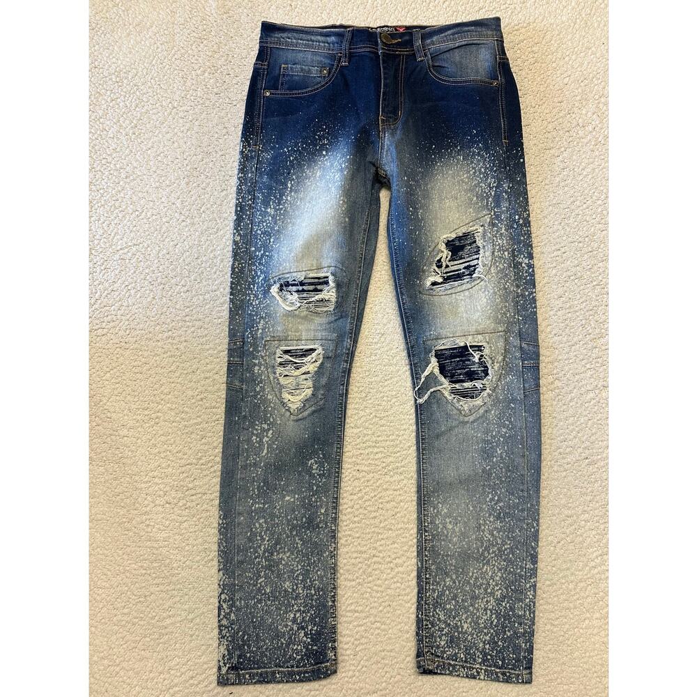 Screenshot Mens Straight Denim Jeans Size 32
